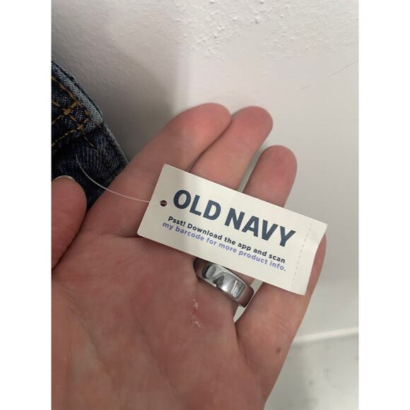 NWT Old Navy Women’s Plus Size 26 Denim Overalls Medium Wash Adjustable Straps - Picture 10 of 16